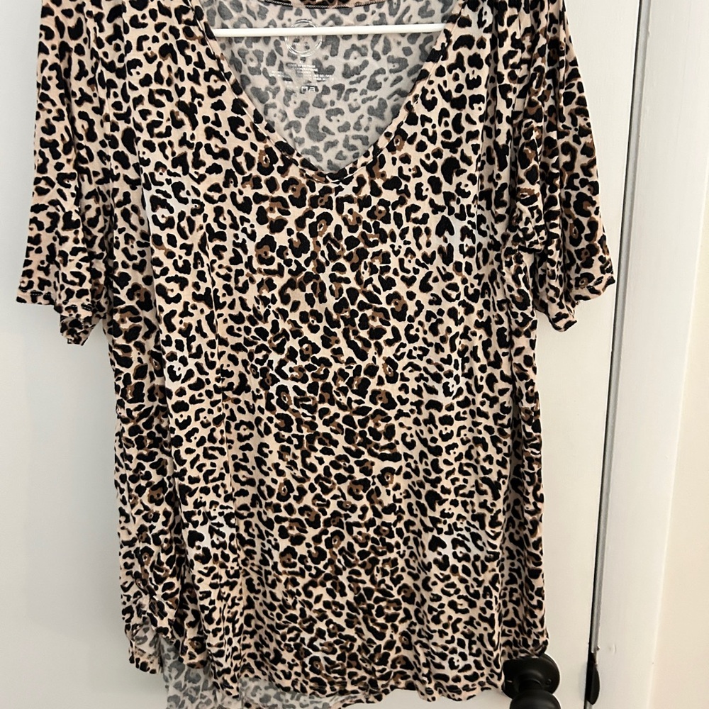 Maurices Leopard Tunic XL